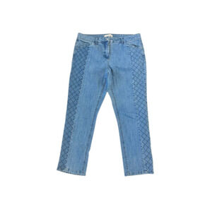 Collection L High Rise Straight Blue Denim Jeans Women’s 14